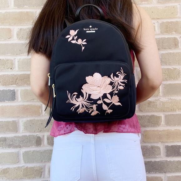 Gaby’sBags-NWT Kate Spade Backpack Floral - Picture 4 of 6